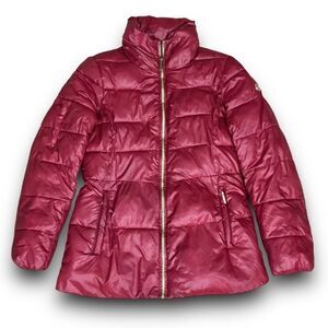 MICHAEL Michael Kors Red Down Puffer Jacket